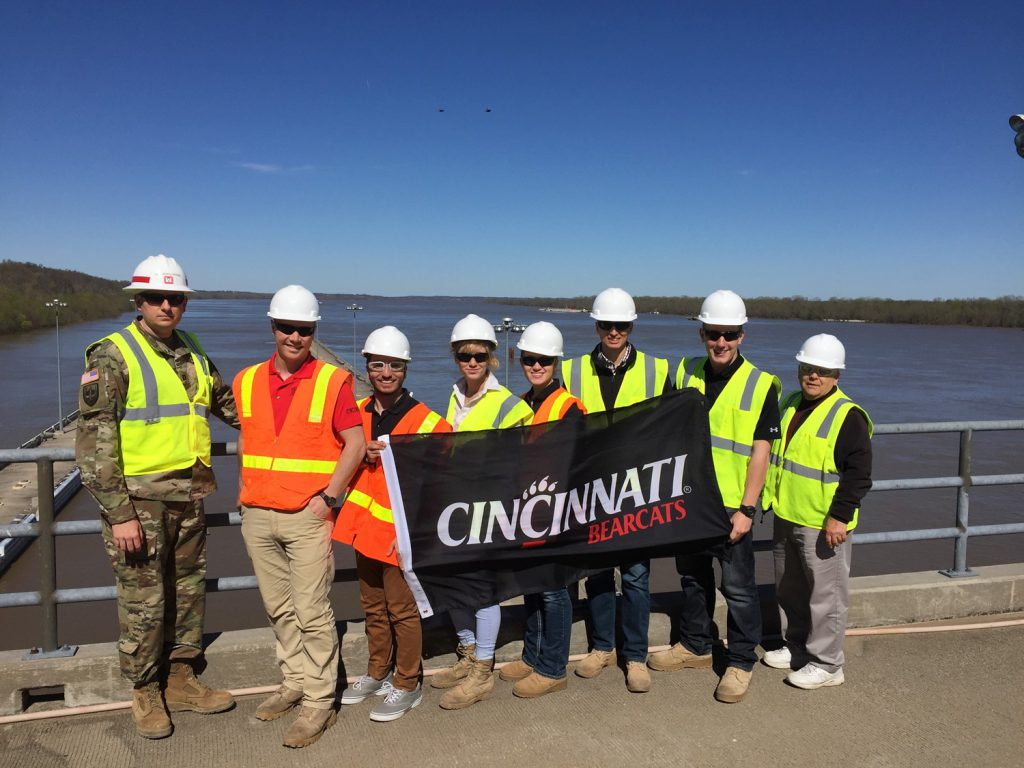 University of Cincinnati SAME Student Chapter at Olmsted Dam