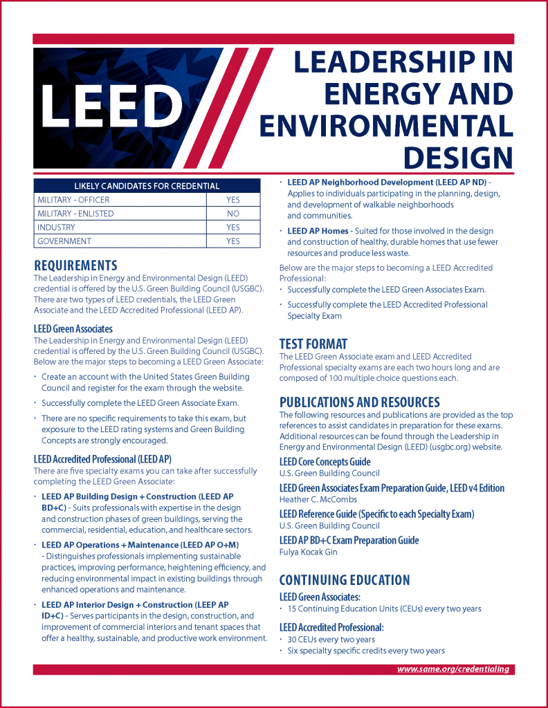 Leadership In Energy and Environmental Design 