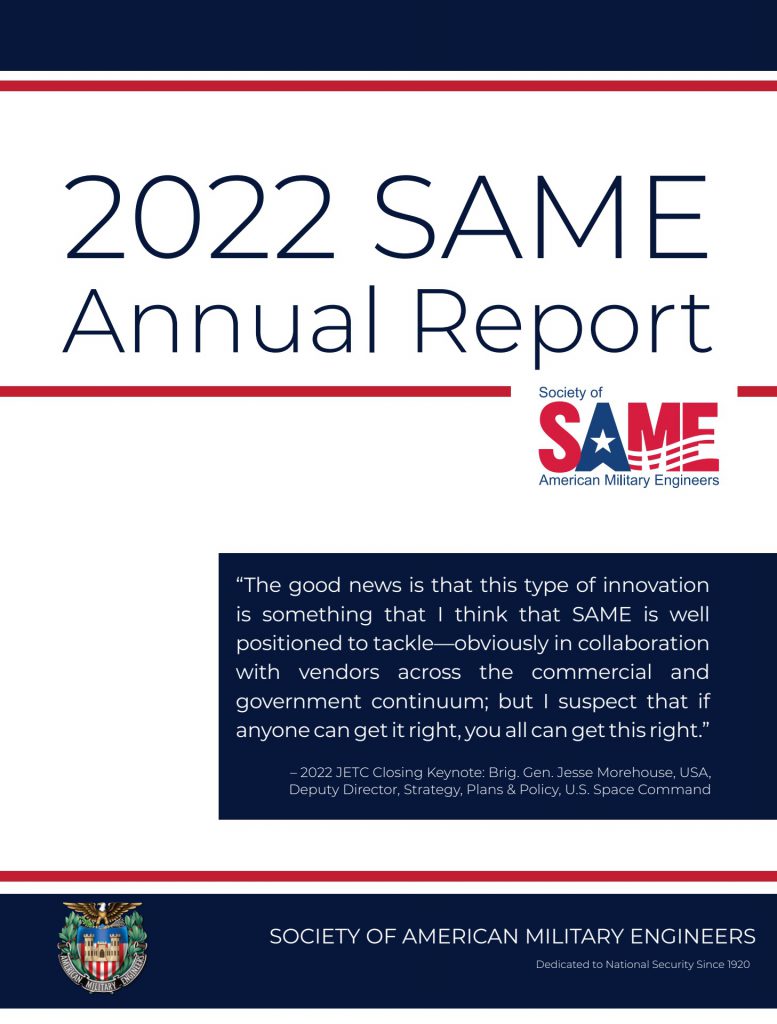 SAME 2022 Annual Report cover