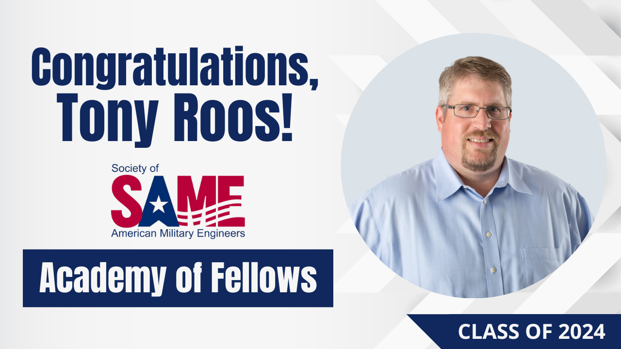 Same Fellow Tony Roos, PE, F.SAME of Kittelson & Associates was recently selected ...