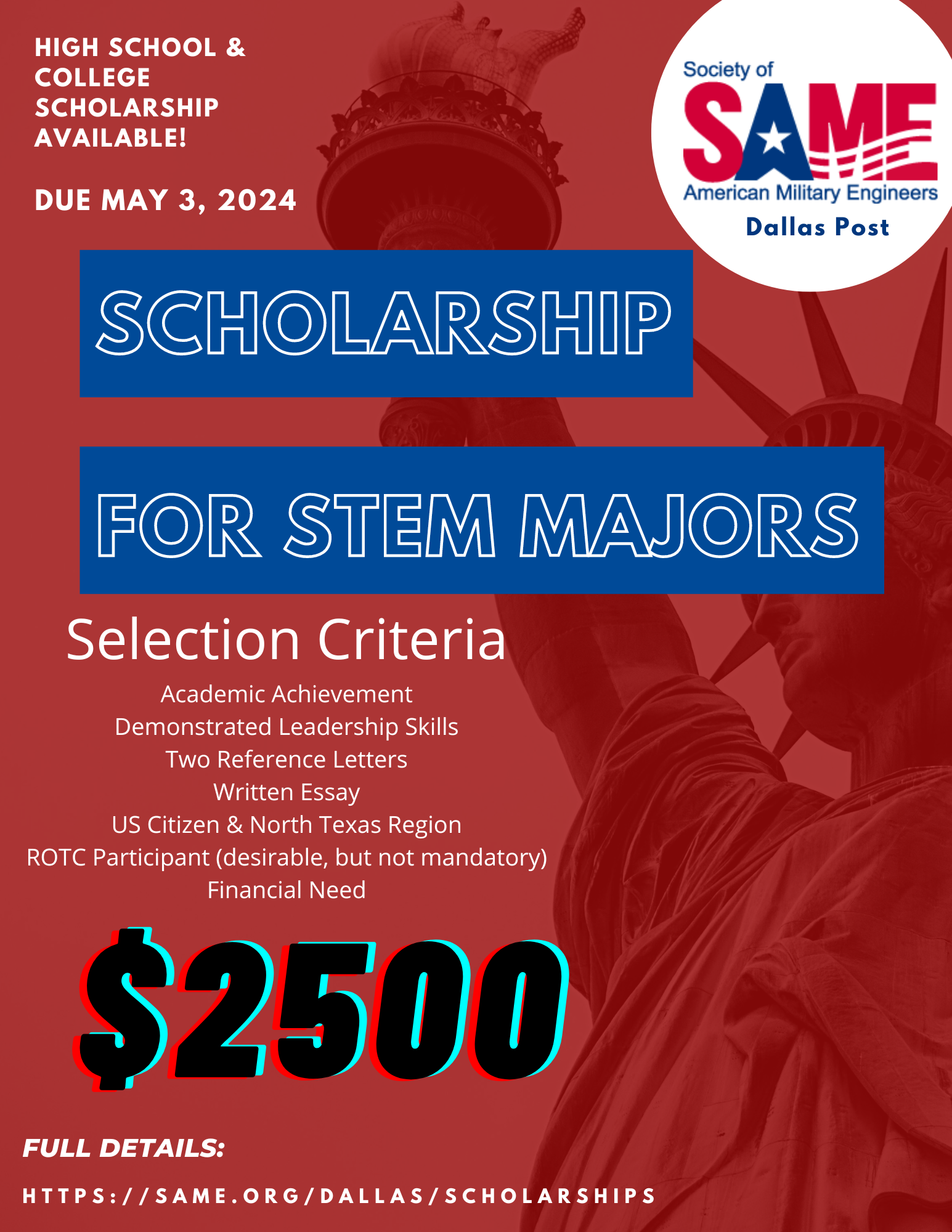 Dallas Post Scholarship SAME dallas-post-scholarship-same