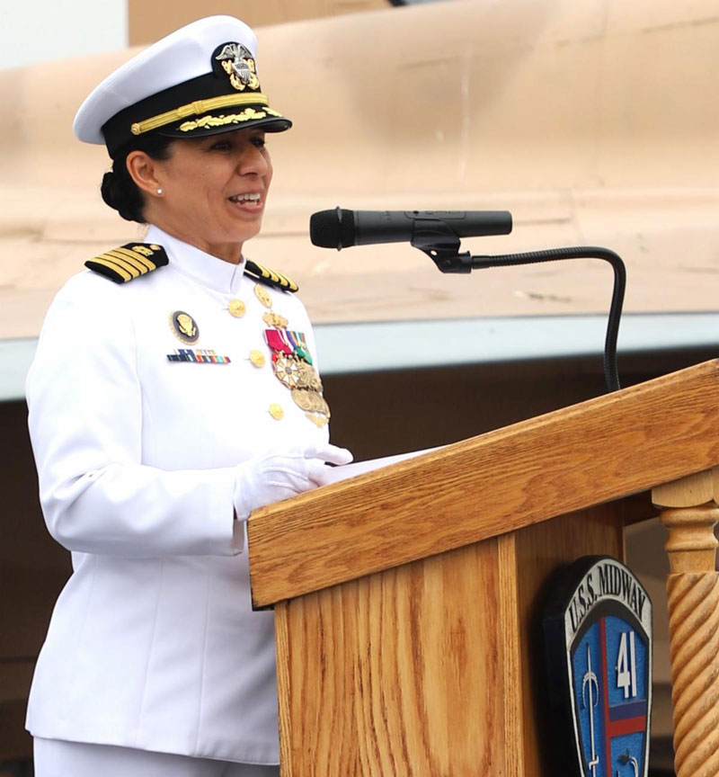 NAVFAC Southwest commander: Capt. Cathy Eyrich, CEC, USN