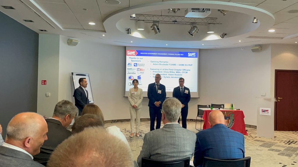 Poland Field Chapter swears in officers