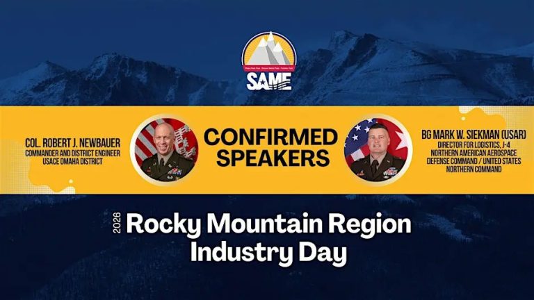 Usace Same 2026 SAME Rocky Mountain Region & USACE Omaha District Industry Day - SAME