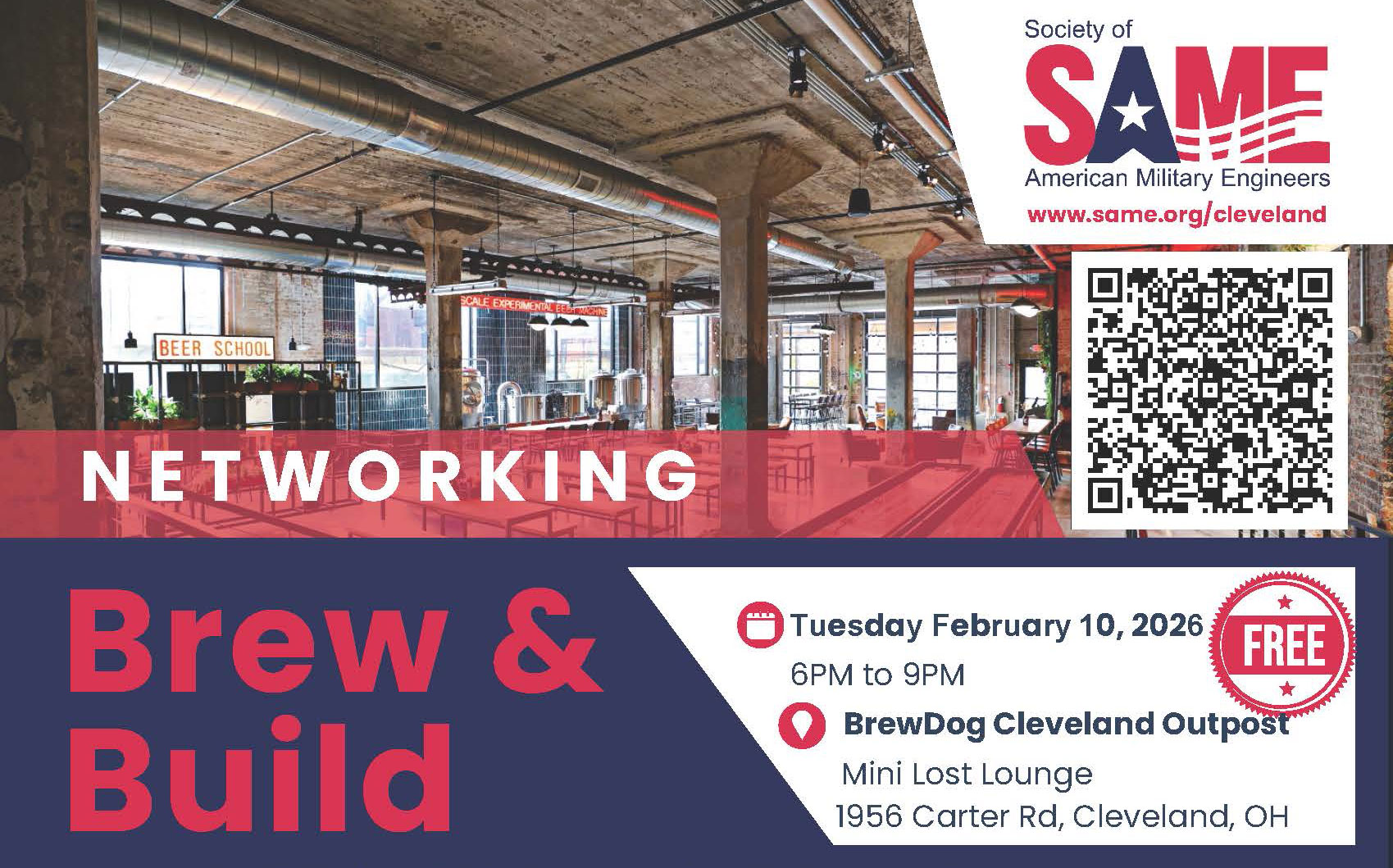 SAME Cleveland Post Brew n' Build 2026