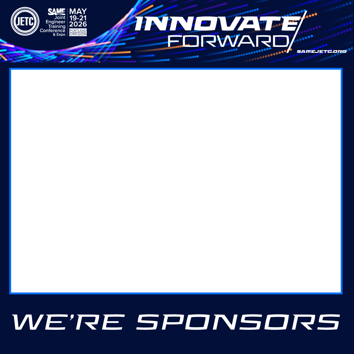 We're sponsors at SAME JETC 2026