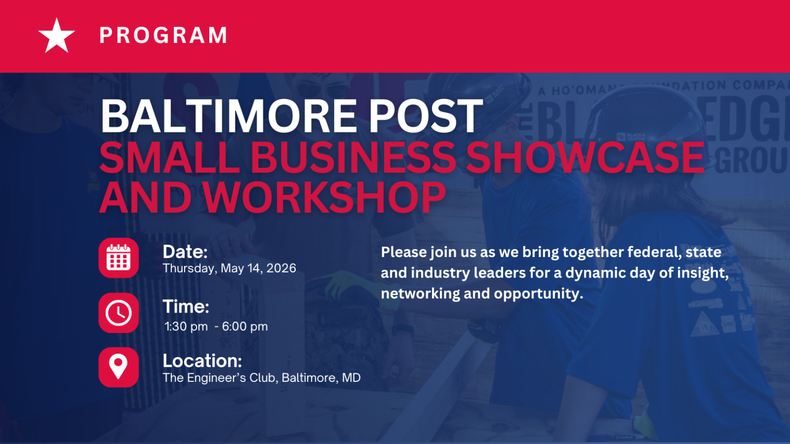 Baltimore Post: Small Business Showcase and Workshop - SAME