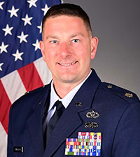 Maj. Chris Jankowski, P.E., PMP, USAF, Southwest Region