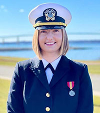 Lt. j.g. Karly Vial, CEC, USN, Europe Region
