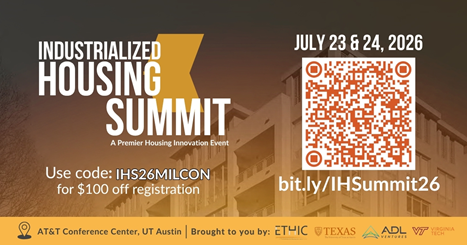 Industrialized Housing Summit 2026